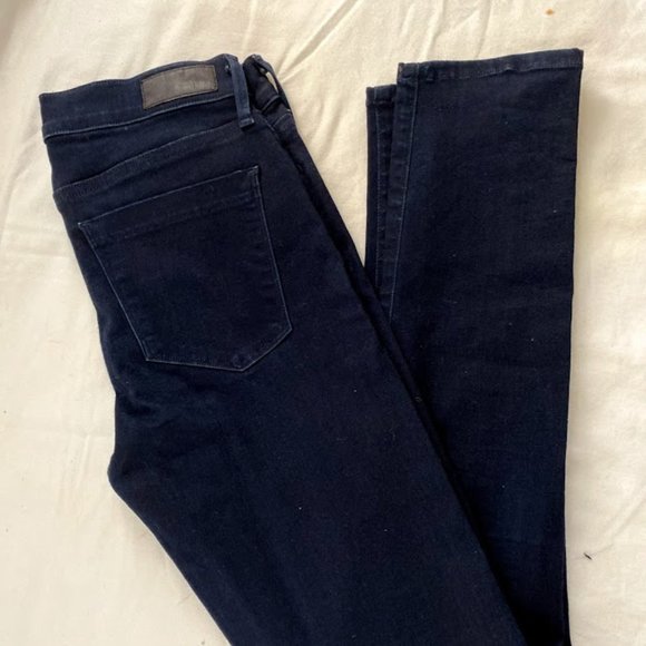 EUC AGOLDE Skinny Jeans Colette Dark Wash - Picture 11 of 14